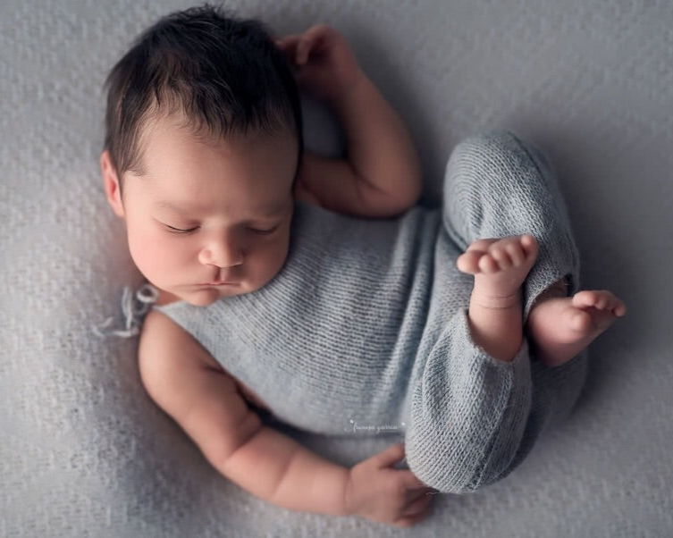 Overall Romper (Footed/Open-toe)