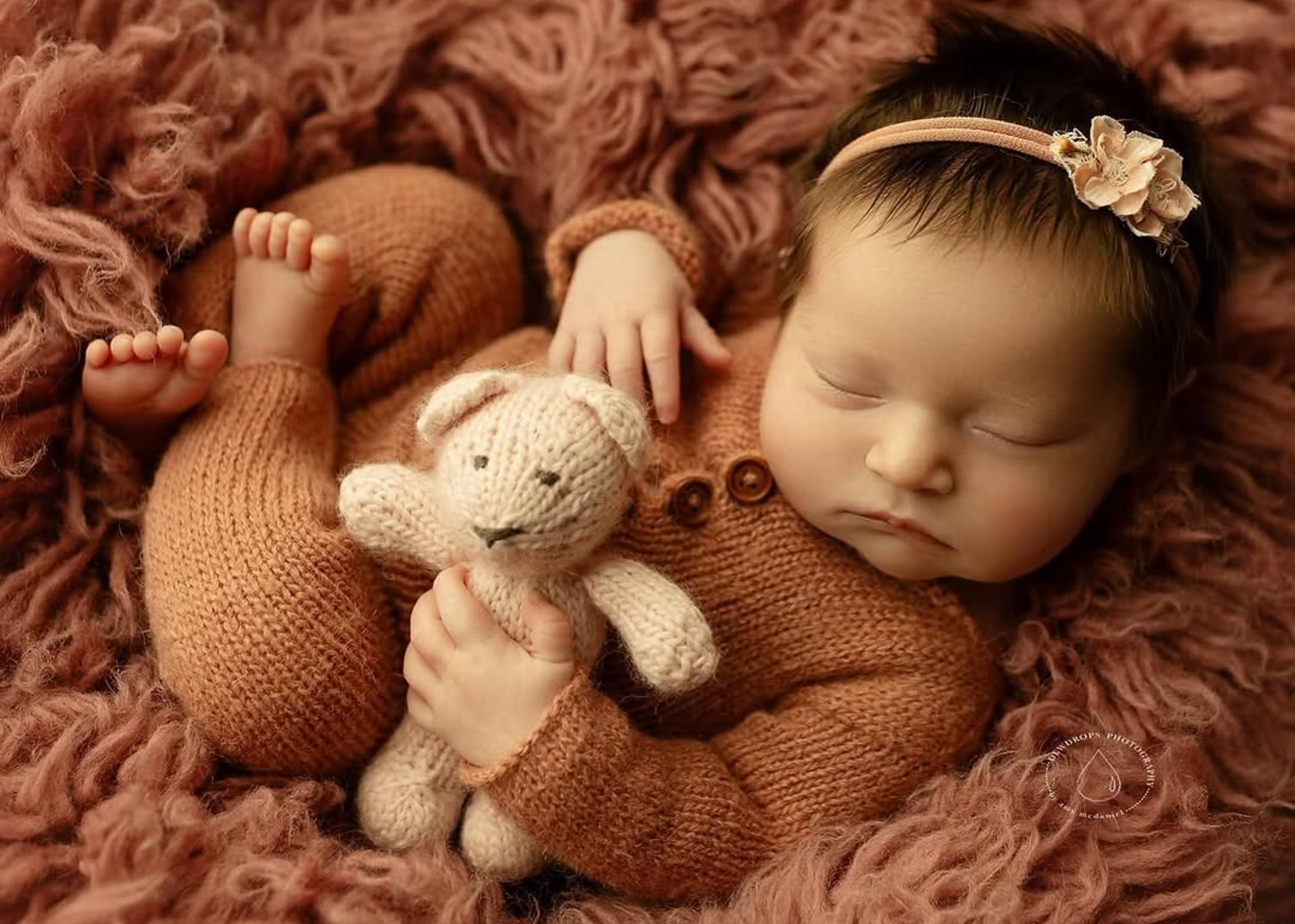 Romper with Buttons (Footed/Open Toe)