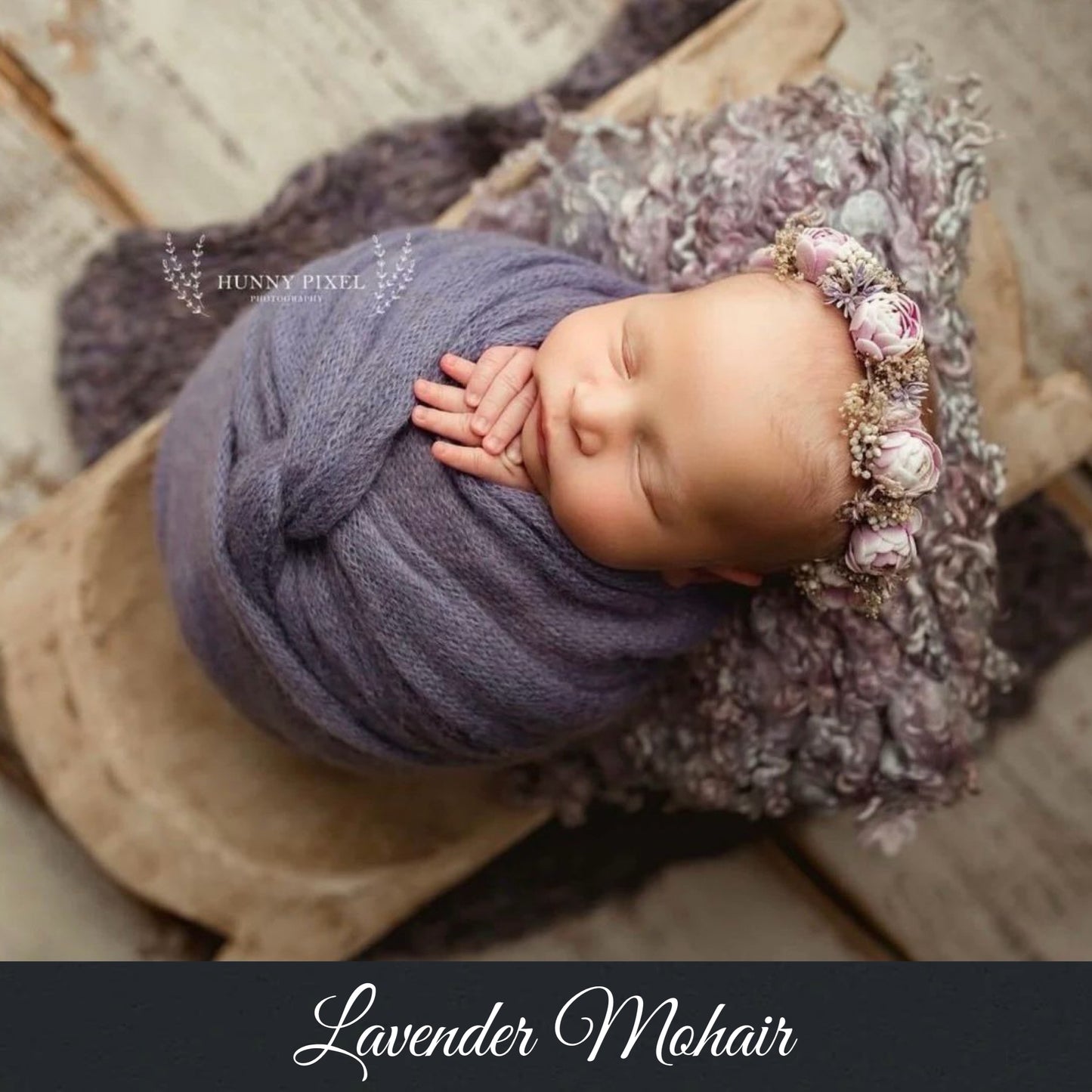 Brushed Mohair Wrap